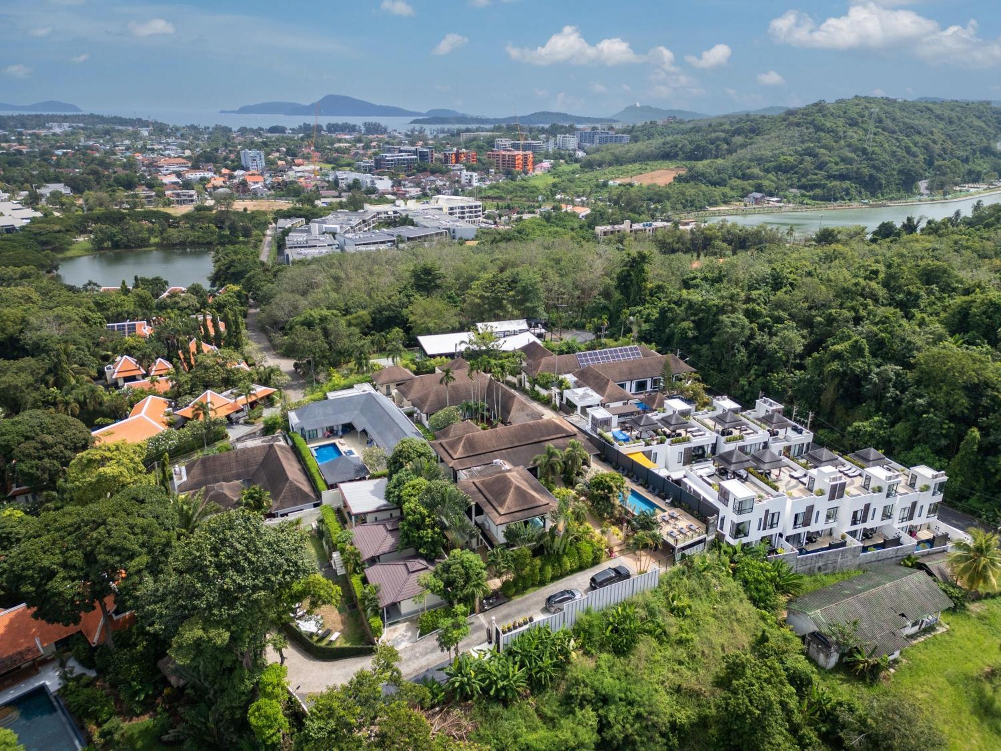 Oxavia Garden Oasis In Nai Harn - Your Private Tropical Garden With 3 Cabins And Jacuzzi Rawai Exterior photo